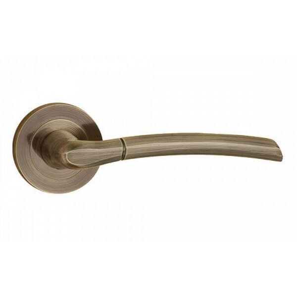 DOOR HANDLE ZORBA ANTIQUE BRASS
