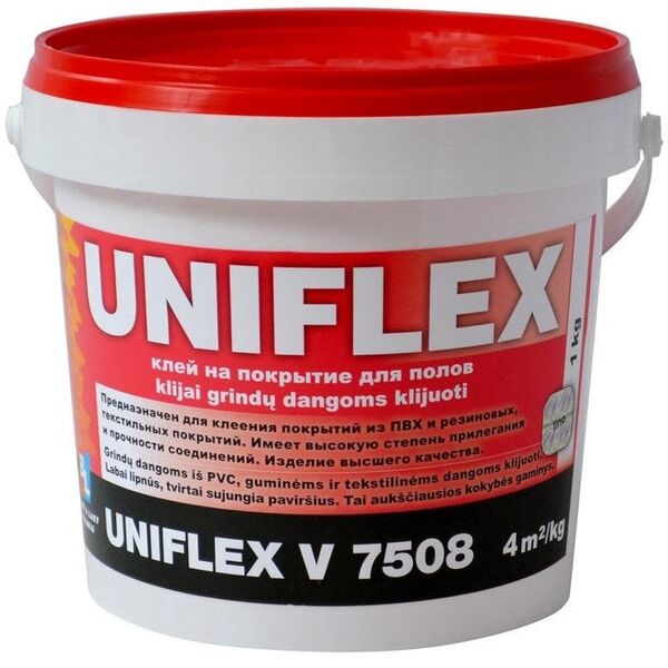 FLOOR COVERING ADHESIVE UNIFLEX 1 KG