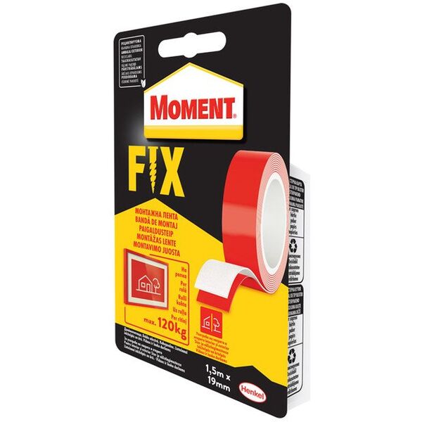 DOUBLE-SIDED ADHESIVE TAPE MOMENT POWE