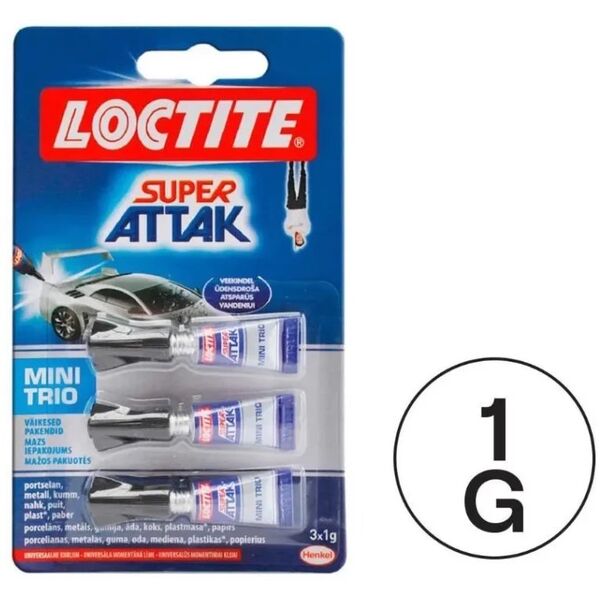 GLUE LOCTITE SUPER BOND MINI TRIO 3G