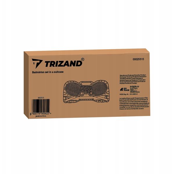 Zestaw do badmintona w walizce Trizand 25515