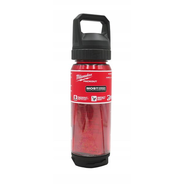MILWAUKEE PACKOUT ΠΛΑΣΤΙΚΟ ΜΠΟΥΚΑΛΙ 740ml ΚΟΚΚΙΝΟ