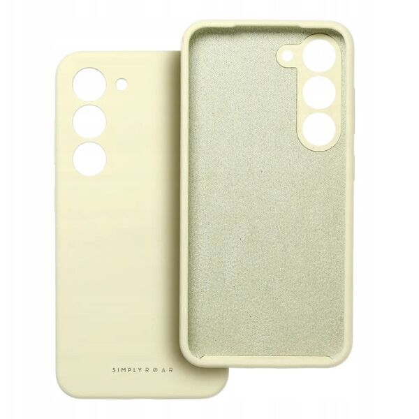 ROAR futerał CLOUD SKIN do SAMSUNG S25 Edge Jasnożółty