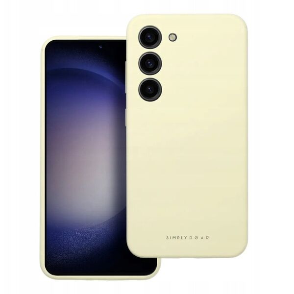 ROAR futerał CLOUD SKIN do SAMSUNG S25 Edge Jasnożółty