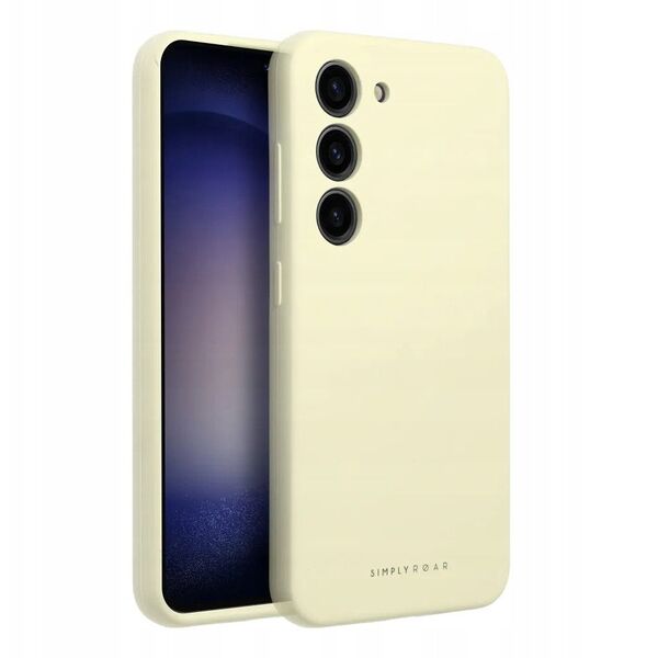 ROAR futerał CLOUD SKIN do SAMSUNG S25 Edge Jasnożółty