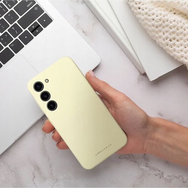ROAR futerał CLOUD SKIN do SAMSUNG S25 Edge Jasnożółty