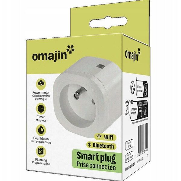 Zestaw 4 inteligentnych wtyczek FR Omajin OBU-4SP-FR-01