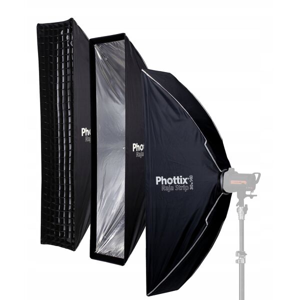 Phottix Raja Strip Softbox 30x140cm