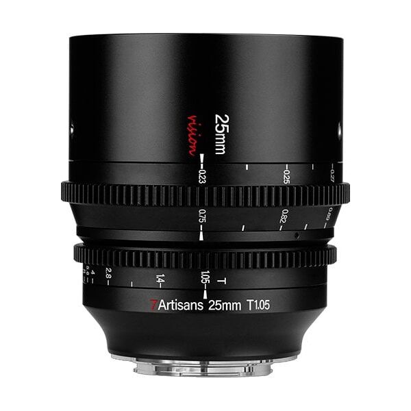 7Artisans Vision 25mm T1.05 Sony E