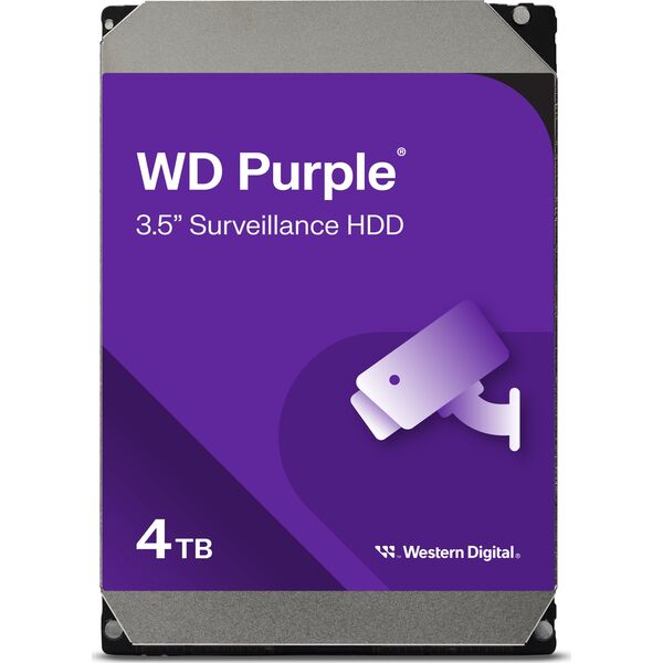 Dysk serwerowy WD Purple 4TB 3.5'' SATA III (6 Gb/s)  (WD40PURZ)