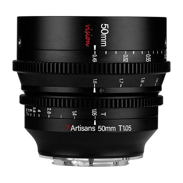 7Artisans Vision 50mm T1.05 Fuji FX