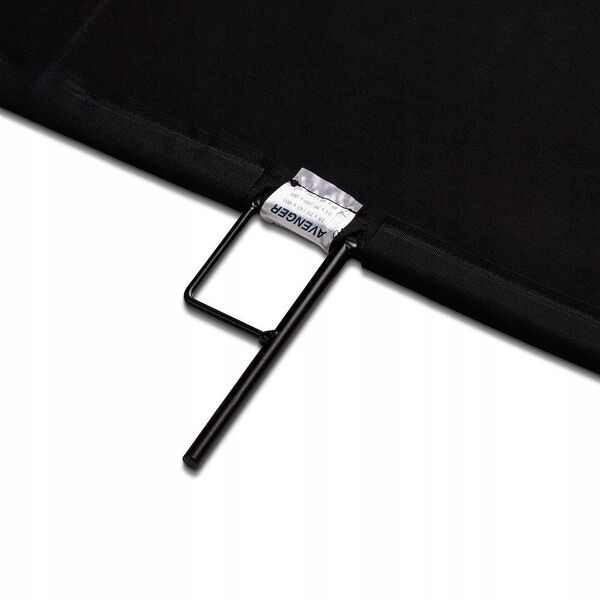 Avenger Flaga Solid Black 75x90cm