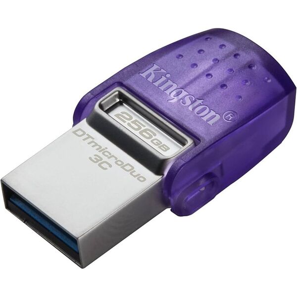 Pendrive Kingston KINGSTON 256GB DATATRAVELER MICRODUO 3C 200MB/S DUAL USB-A + USB-C