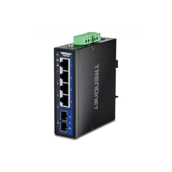 Switch TRENDnet TRENDnet 5-Port Hardened Industrial Gigabit DIN-Rail Switch