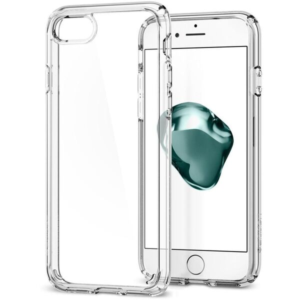 Mocco Original Διάφανη Θήκη 2mm Σιλικόνης για Apple iPhone 7 Plus Διαφανής (EU Blister)