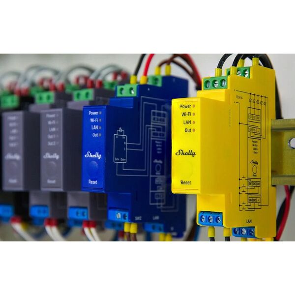 Shelly Ρελέ "Pro RGBWW PM" WLAN LED Ελεγκτής Φωτισμού LAN BT