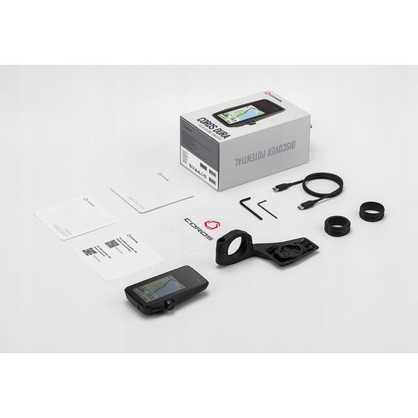 COROS DURA solarny komputer rowerowy GPS 120h czasu pracy 2,7"