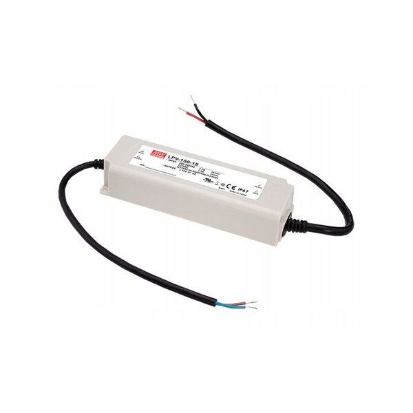 Τροφοδοτικό LED 24V 150W 6.3A, IP67, MEAN WELL LPV-150-24