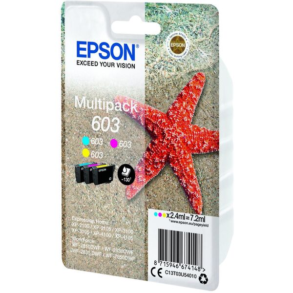 EPSON 1LB Multipack 3-χρώματα 603 Μελάνι w/s