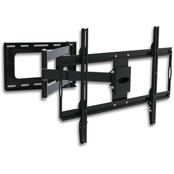 TECHLY Βάση τοίχου για LCD TV 81,28cm έως 177,80cm Φορτίο έως 45Kg Slim Μαύρο Επεκτάσιμος βραχίονας έως 688mm