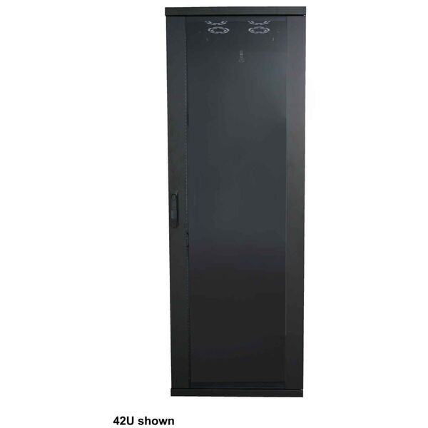 INTELLINET 18,3cm 19 ιντσών Serverschrank Basic Line 22 HE 1144x600x800mm ΥxΠxΒ Flatpack Φορτίο 600kg μαύρο