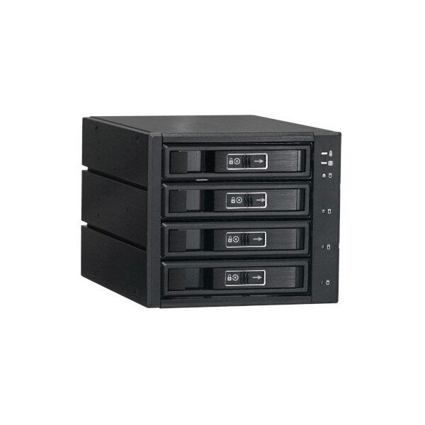 JOUJYE JJ-N-46TM υποστηρίζει SATA3/SAS3 με έως και 12Gbps και μπορεί να φιλοξενήσει έως και 4 x 6,4cm/8,9cm 2,5 ίντσες/3,5 ίντσες HDD/SSD