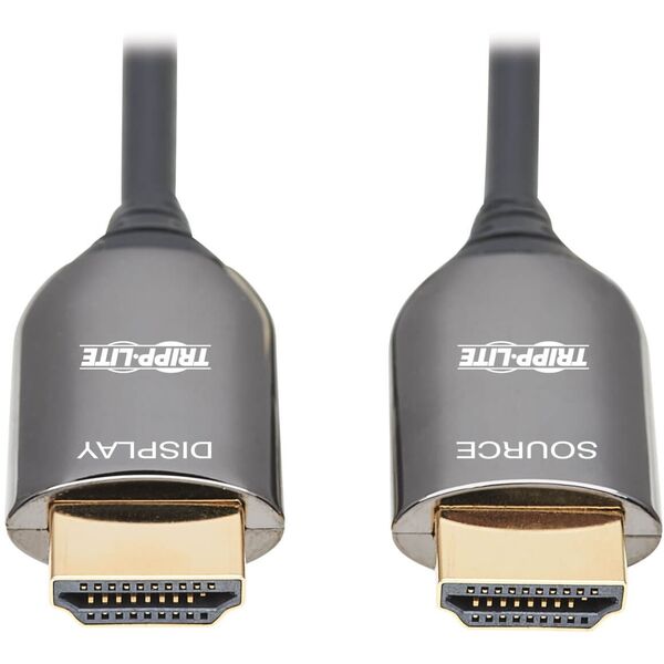 EATON TRIPPLITE 8K HDMI Οπτικό Καλώδιο Ενεργής Οπτικής Ίνας Plenum-Rated AOC 8K UHD 60Hz HDR M/M Μαύρο 20m
