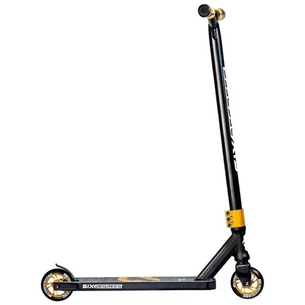 Six Degrees Scooter - stunt scooter μαύρο/χρυσό AU 548