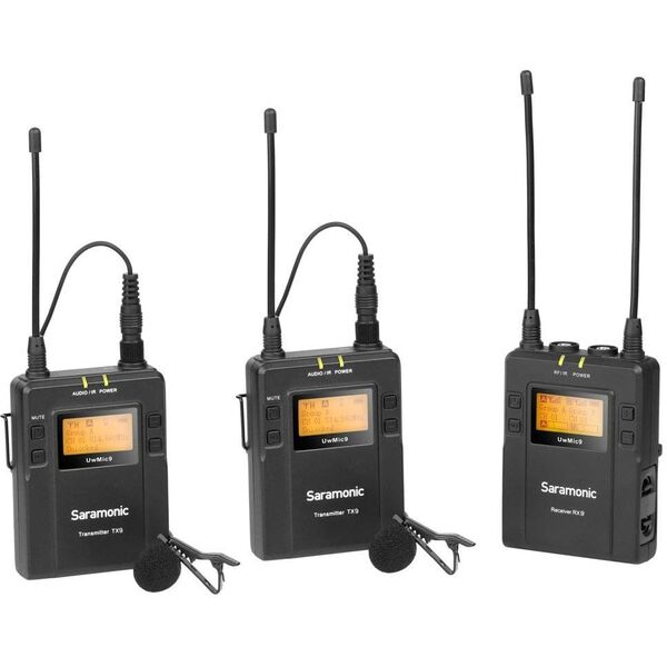 Saramonic UHF Wireless Lavalier Microphone System