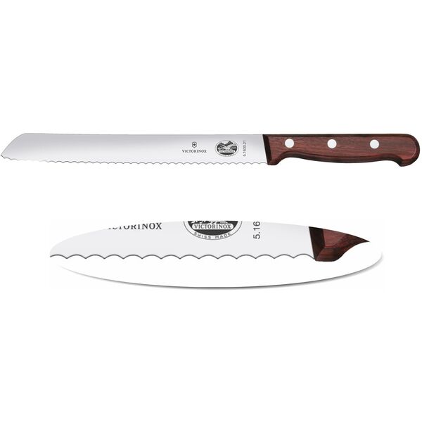 Μαχαίρι ψωμιού Victorinox Wood, 21 cm, οδοντωτή άκρη