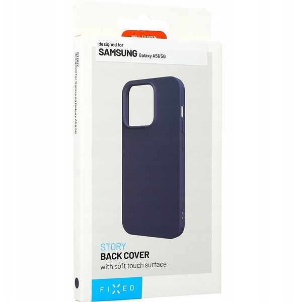 Fixed Story | Θήκη Πίσω | Samsung | Galaxy A56 5G | Καουτσούκ | Μπλε