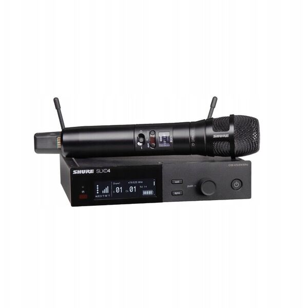 SLXD24E/N8CB-J53 - Cyfrowy system bezprzewodowy z nadajnikiem/mikrofonem ""do ręki"" z kapsułą N8/C...