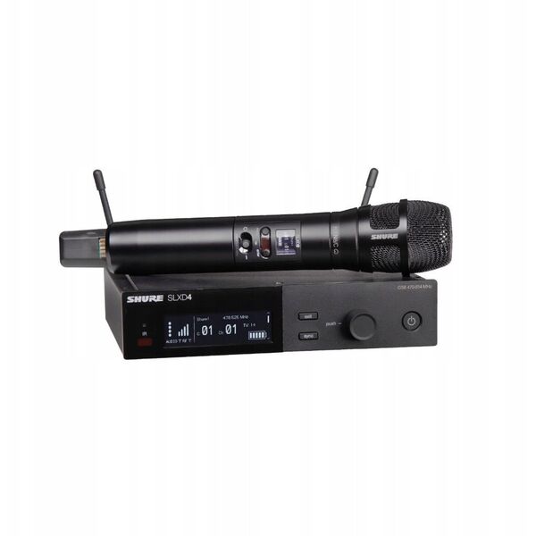 SLXD24E/N8CB-J53 - Cyfrowy system bezprzewodowy z nadajnikiem/mikrofonem ""do ręki"" z kapsułą N8/C...