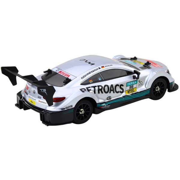 Samochód Wyścigowy Auto Do Driftu RC Srebrne 30km/h 1:16 LEAN Toys