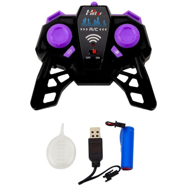 Auto Terenowe Policyjne Off-Road RC Zdalnie Sterowane Czarne 1:16 LEAN Toys