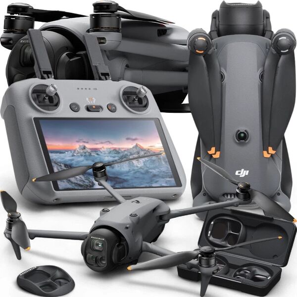DJI Mavic 4 Pro 4 wirn. Quadcopter 100 MP 12288 x 8192 px 6654 mAh Szary