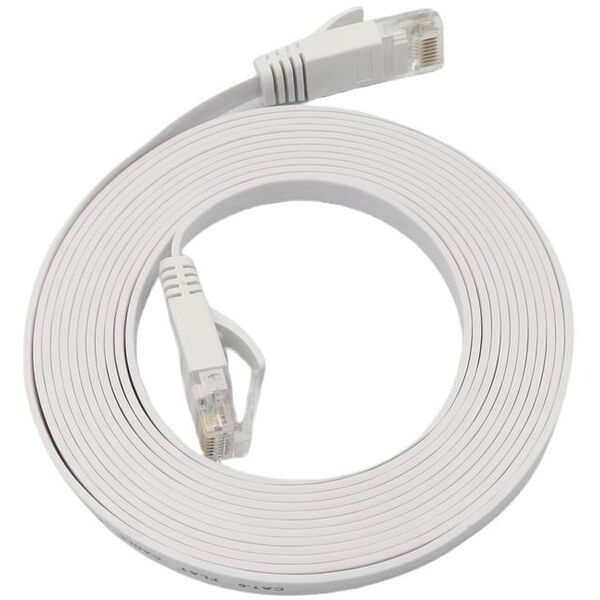 U/UTP CAT6A 3M White Flat