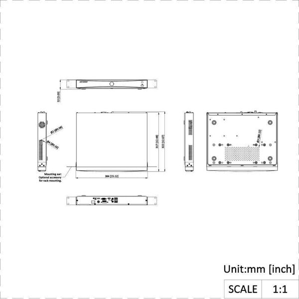 REJESTRATOR IP DS-7616NXI-I2/S(E)/PL 16 KANAŁÓW AcuSense Hikvision