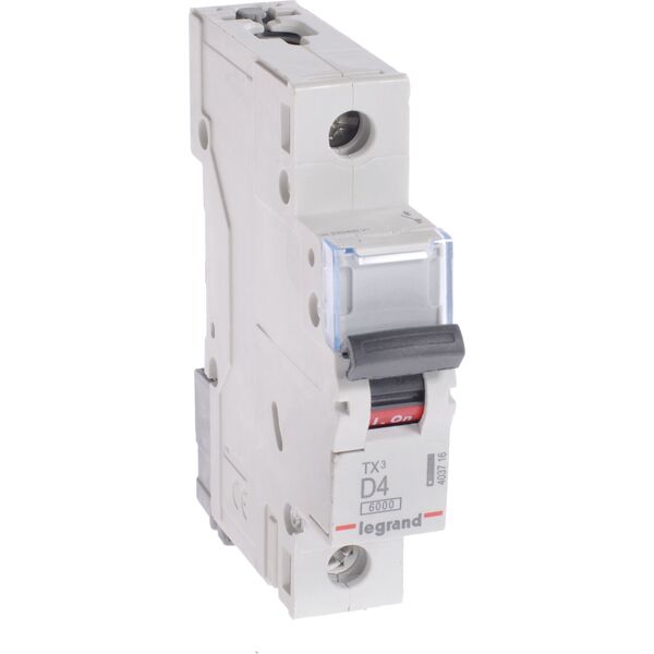 Legrand Wyłącznik nadprądowy 1P D 4A 6kA AC S301 TX3 (403716)
