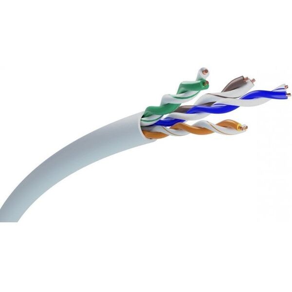 Καλώδιο δικτύου CAT6 UTP(U/UTP) V2 εσωτερικό στριφτό 25M