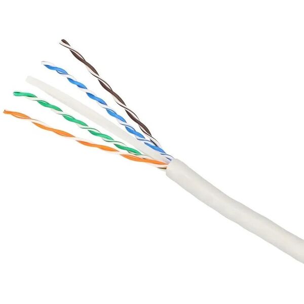Καλώδιο δικτύου CAT6 UTP(U/UTP) V2 εσωτερικό στριφτό 25M