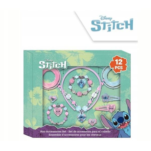 *****Stitch σετ αξεσουάρ και κοσμημάτων για τα μαλλιά 9058