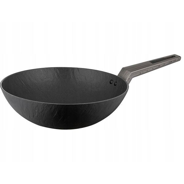 ΤΗΓΑΝΙ JAPANDI 28 CM IND. WOK (ΜΑΥΡΟ, ΕΠΙΣΤΡΩΣΗ PFLUON, ΓΚΡΙ ΛΑΒΗ)