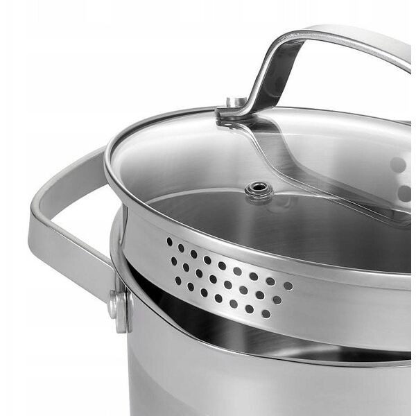 ΕΠΑΓΓΕΛΜΑΤΙΚΗ ΚΑΤΣΑΡΟΛΑ 18 CM INOX 2.6 L