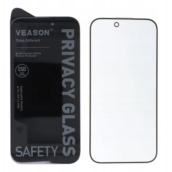 Προστατευτικό Γυαλί 6D Pro Veason Privacy Glass - για Iphone XR / 11 μαύρο