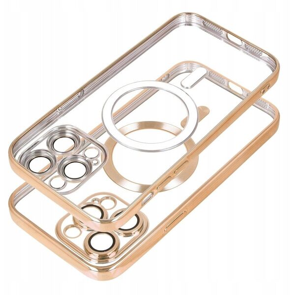 Θήκη ELECTRO MAG COVER συμβατή με MagSafe για IPHONE 16 Pro Max χρυσό