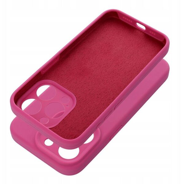 Θήκη SILICONE 2mm για IPHONE 16 Plus ροζ