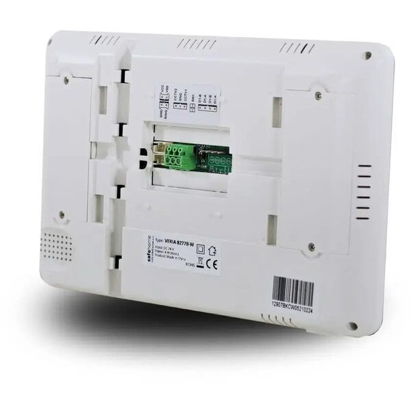 VERIA 8277B-W (Wi-Fi) σειρά 2-WIRE LCD οθόνη βιντεοτηλεφώνου, λευκό