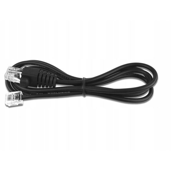 Virtuos καλώδιο 10P10C-6P6C-24V1 για ταμειακές συρτάρια, μαύρο, 1,1m