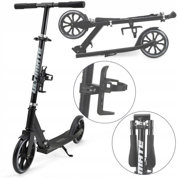 HULAJNOGA SCOOTER ULTIMATE BLACK 5907090700313